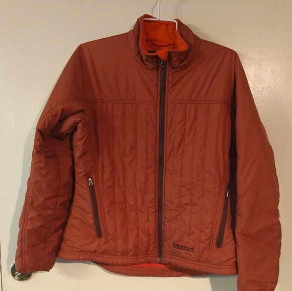 Marmot outdoor jacket indian red medium coat - Picture 4 of 11